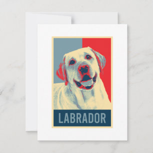 Labrador Retriever Dog Portrait Pop Art