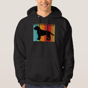 Labrador Retriever Dog Retro Vintage Labrador Ret Hoodie