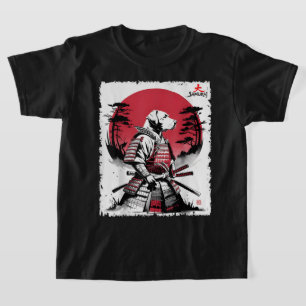 Labrador Retriever Dog Samurai Japan Warrior Japan T-Shirt