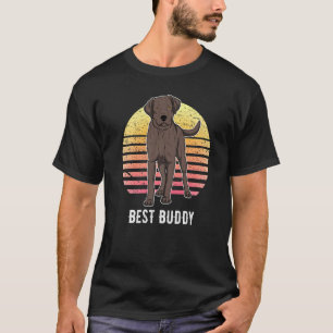 Labrador Retriever Dog Sunset  3 T-Shirt