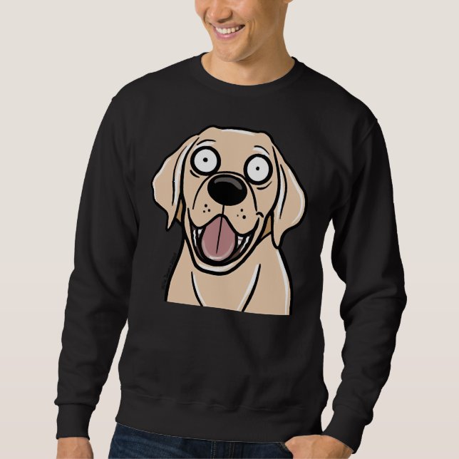 Labrador Retriever Dog     Sweatshirt (Front)