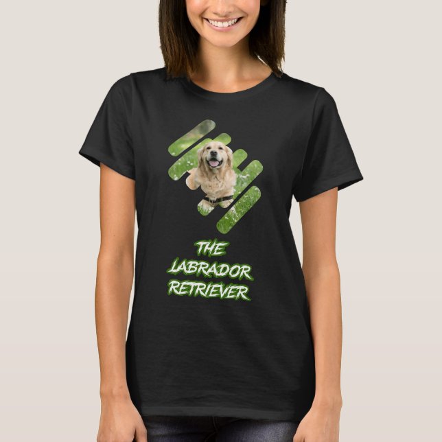 Labrador Retriever Dog T-Shirt (Front)