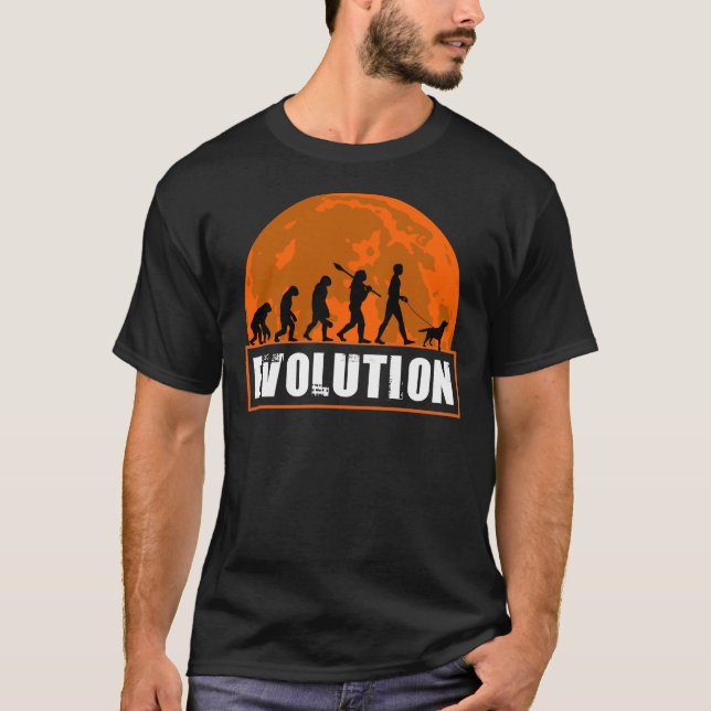 Labrador Retriever Dog Trainer Evolution T-Shirt (Front)