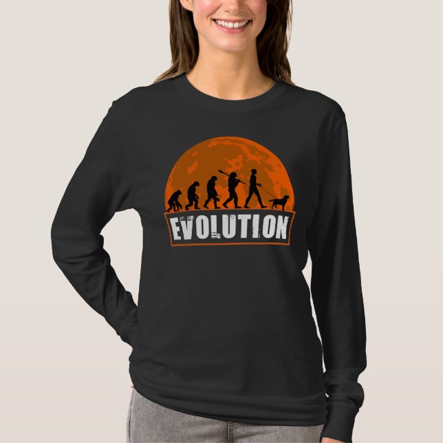 Labrador Retriever Dog Trainer Evolution T-Shirt (Front)