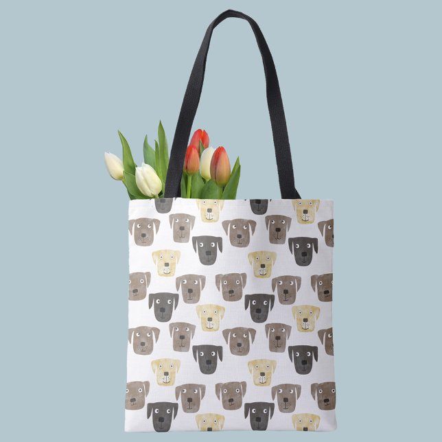 Labrador Retriever Dogs Tote Bag (Creator Uploaded)