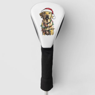Labrador Retriever Dogs Tree Christmas Sweater Xma Golf Head Cover