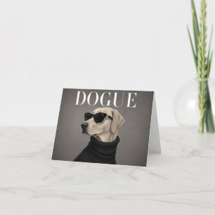 Labrador Retriever Editorial Portrait Dog Thank Yo You Card