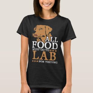 Labrador Retriever For Testing Relaxed Fit T-Shirt