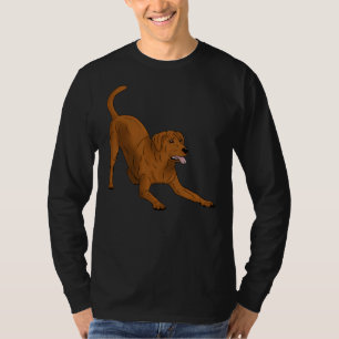 Labrador Retriever Fox Red Play Bow T-Shirt