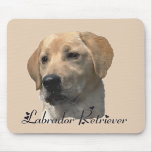 Labrador Retriever Gifts Yellow Lab Mouse Pad