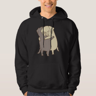 Labrador Retriever Hugs Hoodie