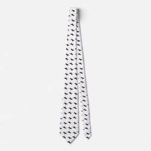 Labrador Retriever hunting dog Silhouette Tie
