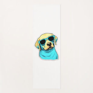 Labrador Retriever in Cool Sunglasses Classic T-Sh Yoga Mat
