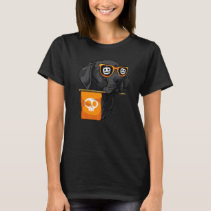 Labrador Retriever In Sunglasses Lazy Halloween Co T-Shirt