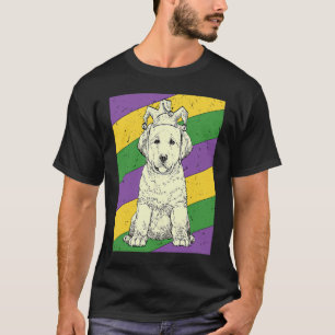 Labrador Retriever Jester Mardi Gras Dog Mum or D T-Shirt