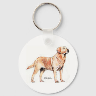 Labrador Retriever Key Ring