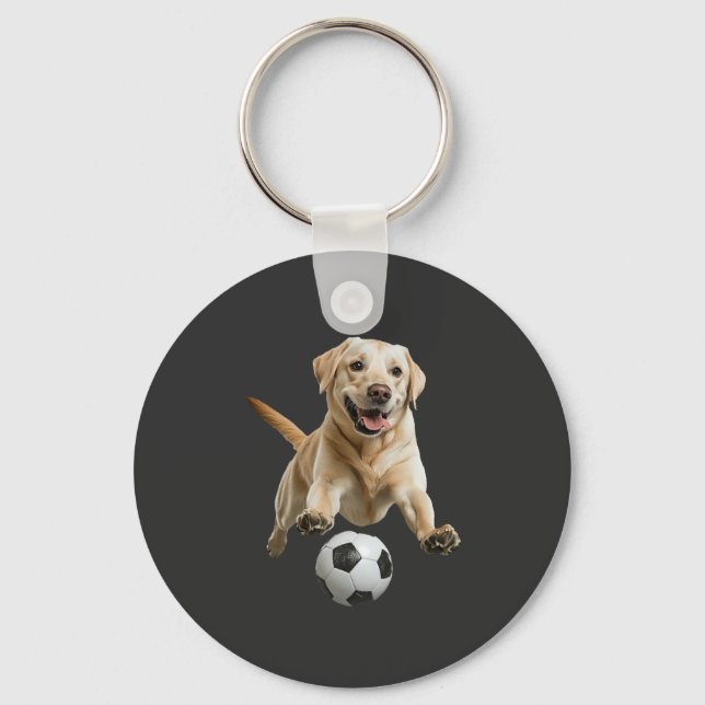 Labrador Retriever Key Ring (Front)