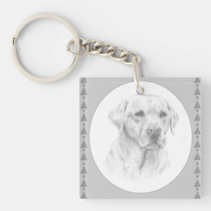 Labrador Retriever keychain