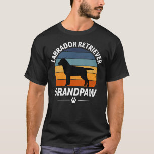 Labrador Retriever Lab Dog Pet Grandpa Grandfather T-Shirt