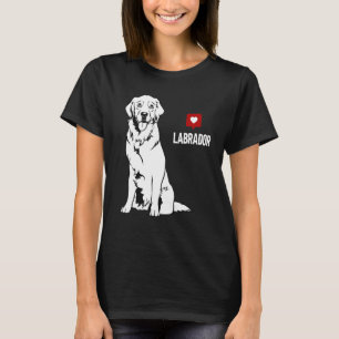 Labrador Retriever  Lab Men Women Dog Lover T-Shirt