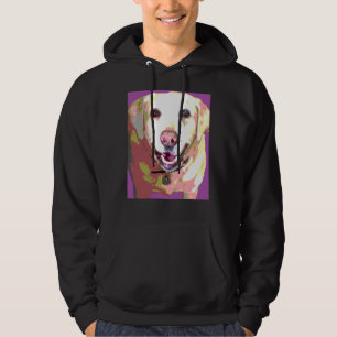 Labrador Retriever Lab Purple Hoodie