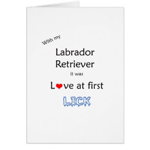 Labrador Retriever Lick Design