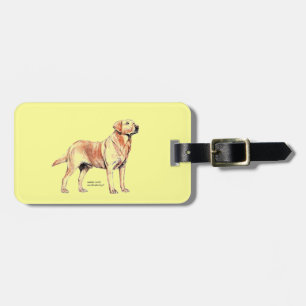 Labrador Retriever Luggage Tag