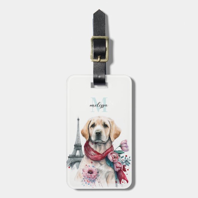 Labrador Retriever Luggage Tags (Front Vertical)