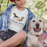 Labrador Retriever Mom Chocolate Black Yellow