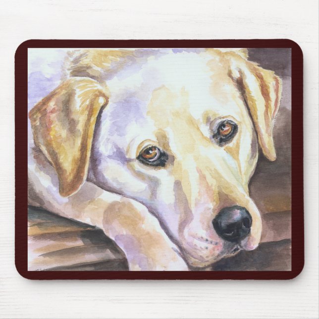 Labrador Retriever Mousepad (Front)