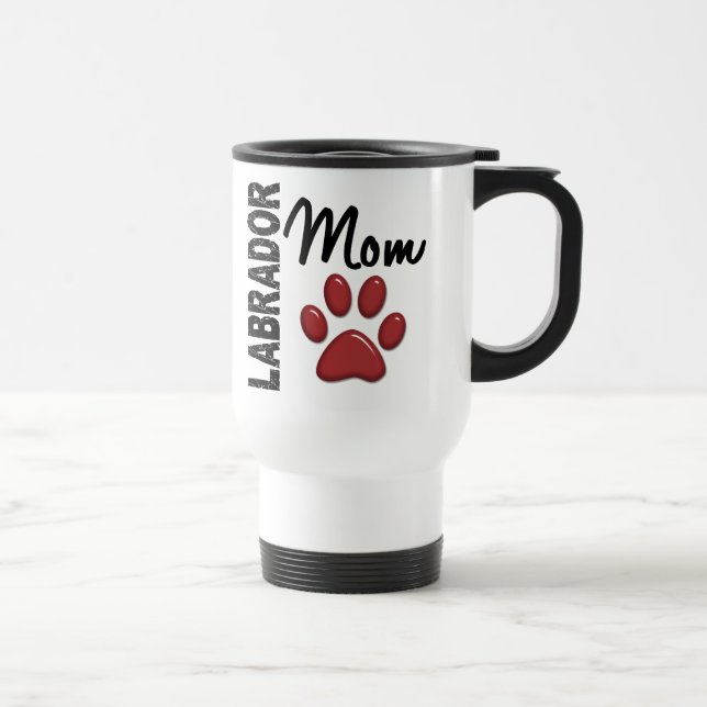 Labrador Retriever Mum 2 Travel Mug (Right)