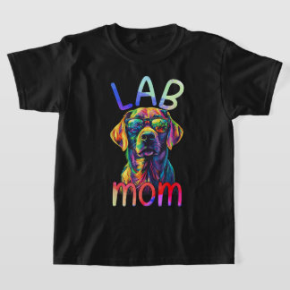 Labrador Retriever Mum Pop Art Womens Labrador Ret T-Shirt