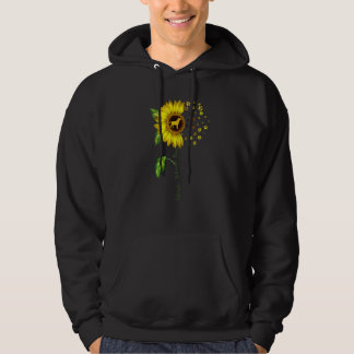 Labrador Retriever Mum Sunflower  Dog Mum Mama Hoodie