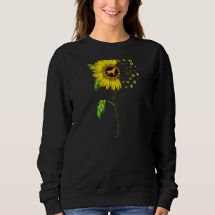 Labrador Retriever Mum Sunflower Dog Mum Mama Sweatshirt