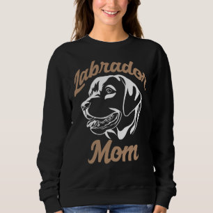 Labrador Retriever Mum White Sweatshirt