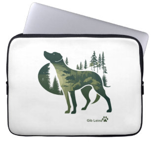 Labrador Retriever - nature for dog lovers. Give L Laptop Sleeve