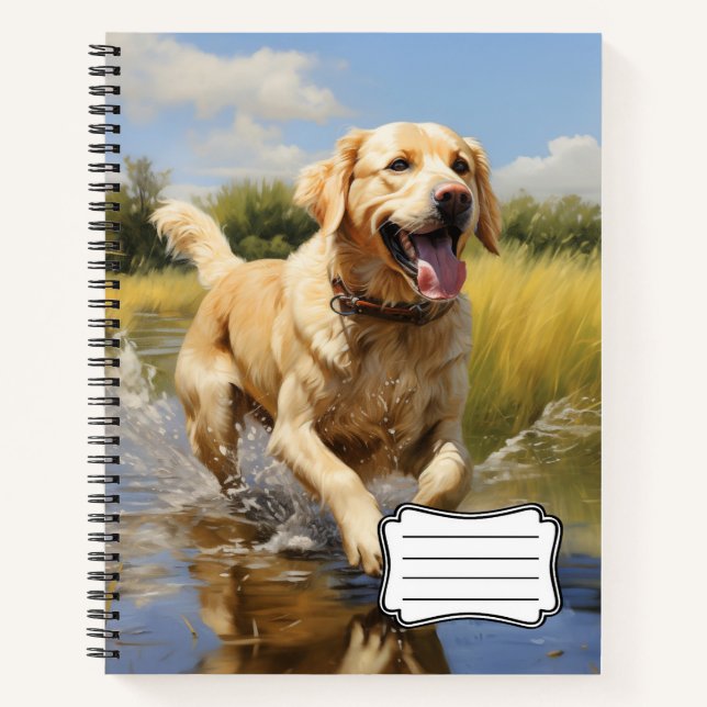 Labrador retriever notebook (Front)