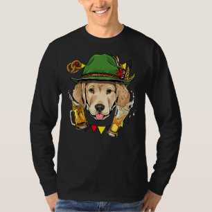 Labrador Retriever Oktoberfest Lederhosen German B T-Shirt