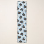 Labrador Retriever Painting Black Lab Pet Dog Art Scarf<br><div class="desc">This charming painting showcases a cute portrait of a Black Labrador Retriever against a blue background. Our speciality lies in crafting original artwork based on nature and animals. Whether for yourself or as a thoughtful gift for your dog-loving friends, this piece promises to bring joy. Unleash your creativity by clicking...</div>
