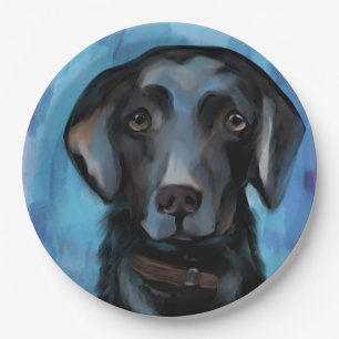 Labrador Retriever  Paper Plate