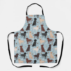 Labrador Retriever Paws and Bones Apron
