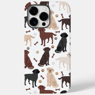 Labrador Retriever Paws and Bones Case-Mate iPhone 14 Pro Max Case