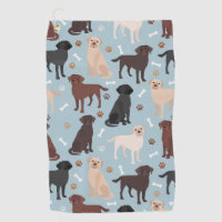 Labrador Retriever Paws and Bones