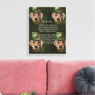 Labrador Retriever Poetry Canvas Print
