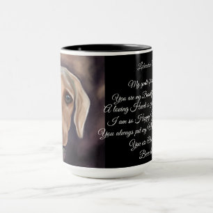 Labrador Retriever Poetry Mug