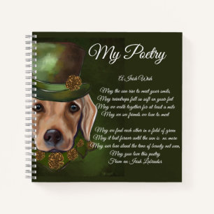 Labrador Retriever Poetry Notebook