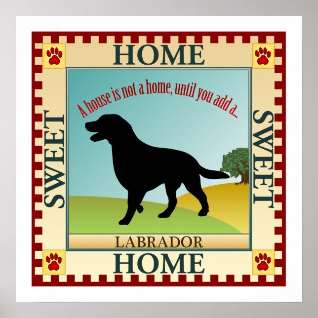 Labrador Retriever Poster (Front)