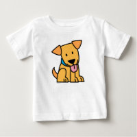Labrador Retriever puppy dog sit golden cute pup