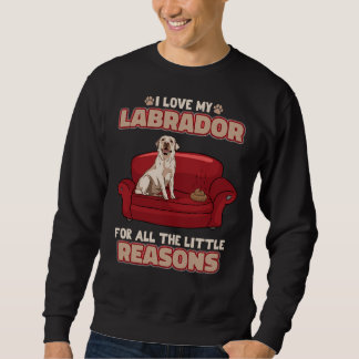 Labrador Retriever Puppy Dog     Sweatshirt