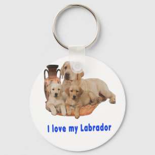  Labrador Retriever puppy  Key Ring
